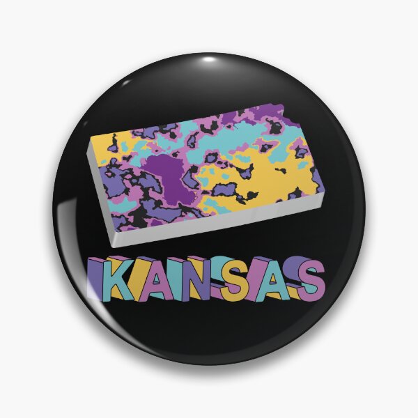 Item preview, Kansas 3d State Map Art designed and sold by Ayesha Saleem.