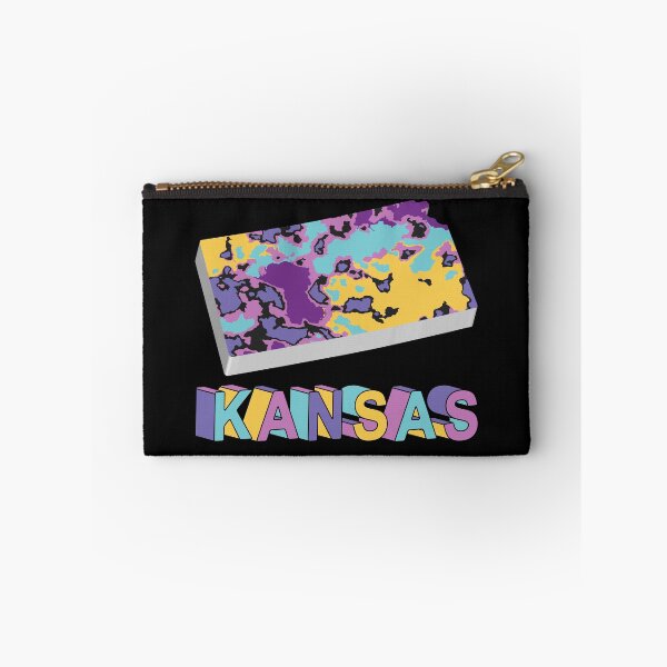 Item preview, Kansas 3d State Map Art designed and sold by Ayesha Saleem.