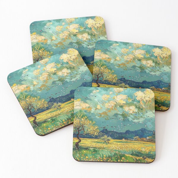 Item preview, country landscape designed and sold by PricklyPeanut.