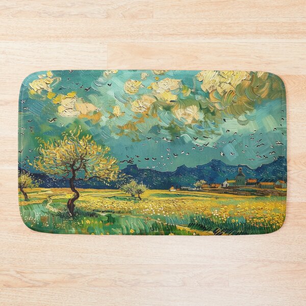 Item preview, country landscape designed and sold by PricklyPeanut.
