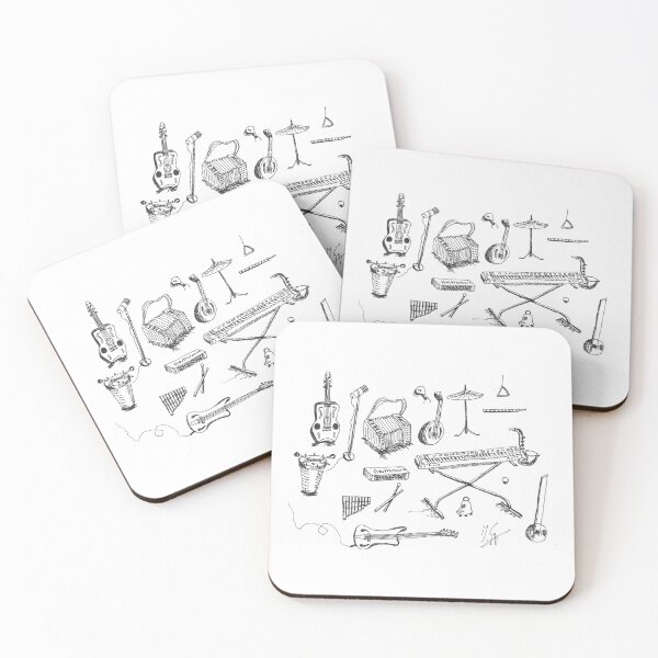 Item preview, Melodic Harmony: Music Instruments Collection designed and sold by Saguiitay.