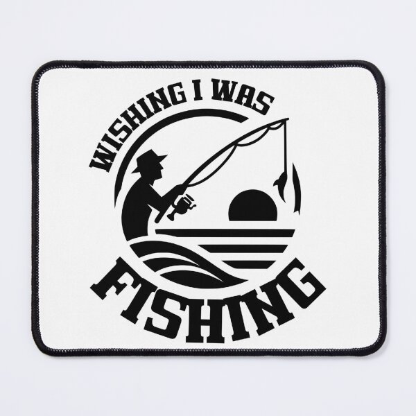 Item preview, Wishing I Was Fishing designed and sold by PeelZinc.