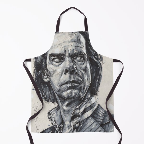 Item preview, Nick Cave black&white sketch designed and sold by GalleryKauffeld.