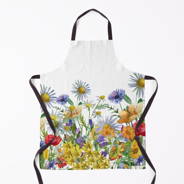 Item preview, Blooming in the garden with colourful wild flowers designed and sold by NingningS.