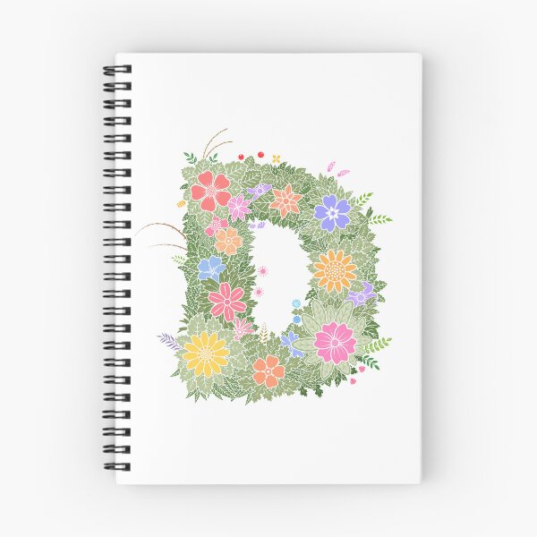 Artikelvorschau, Blumenbuchstabe „D“ WeArePrettierThanFlowers entworfen und verkauft von birthflower.