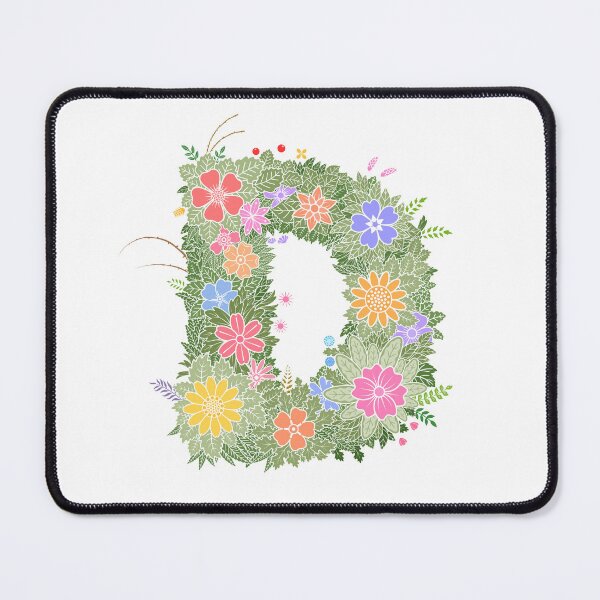 Item preview, Floral Letter "D" WeArePrettierThanFlowers designed and sold by birthflower.