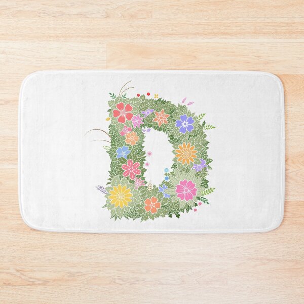 Artikelvorschau, Blumenbuchstabe „D“ WeArePrettierThanFlowers entworfen und verkauft von birthflower.