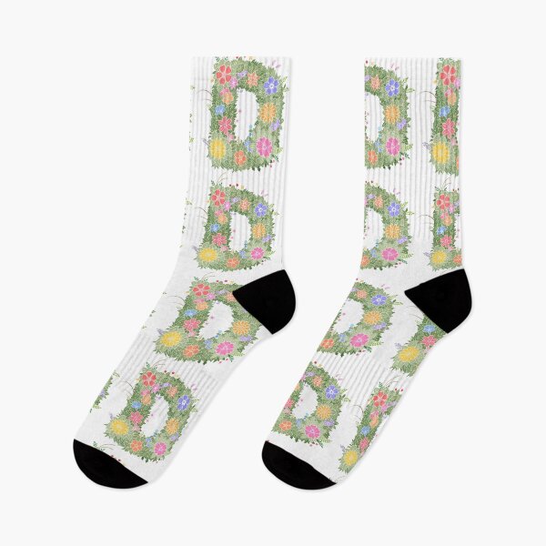 Item preview, Floral Letter "D" WeArePrettierThanFlowers designed and sold by birthflower.