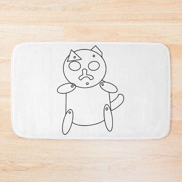Item preview, The_Articulated_Cat_<Black Line> Style_No.08, 2023 By Mix The Arts Studio designed and sold by MixTheArtStudio.