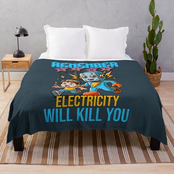 Item preview, Electricity Kills designed and sold by RockBeeDesigns.