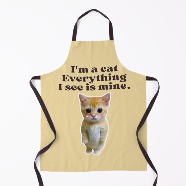 Item preview, “My dear, I'm a cat. Everything I see is mine.” Funny Ginger Orange Kitten designed and sold by out-fitter.