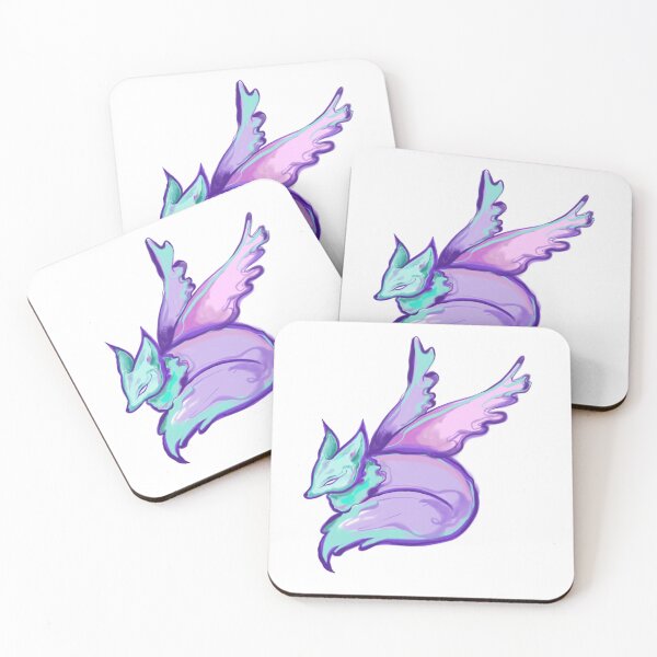 Item preview, Winged Fox Resting designed and sold by realmofmyth.