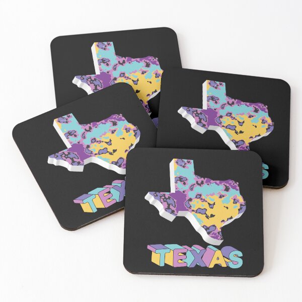 Item preview, Texas State 3d Map Art designed and sold by Ayesha Saleem.