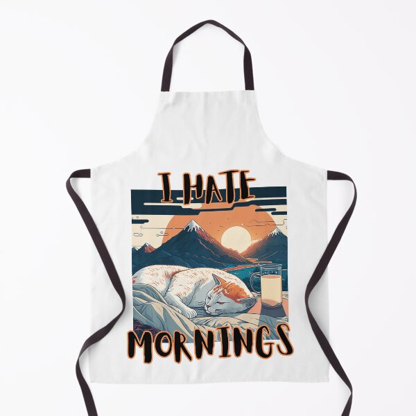 Item preview, I Hate Mornings designed and sold by letsgetinspired.