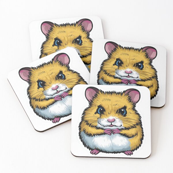 Item preview, Melancholic Hamster - Cute Sad Pet Design designed and sold by buzztrendshop.