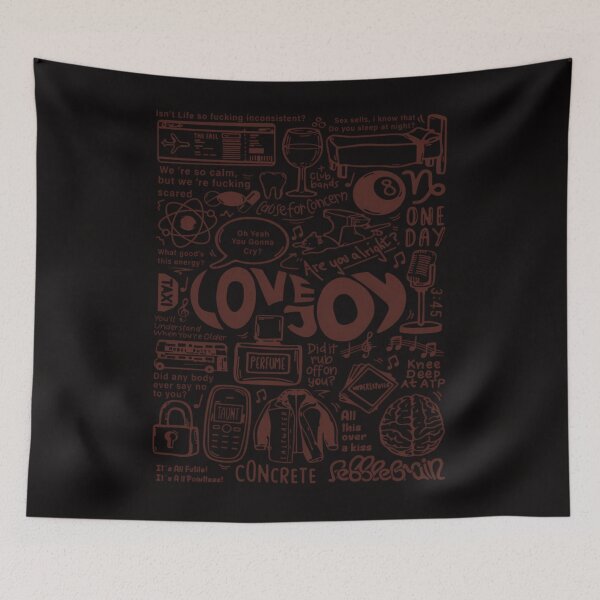 Item preview, Lovejoy Doodle Pattern designed and sold by ShalisaMTurner.