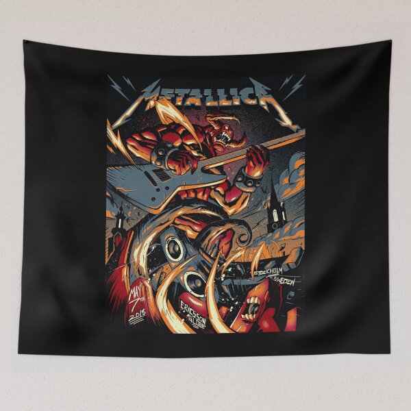 Item preview, Black Metal Rock Band Cover Poster designed and sold by ASHLEYCURRA.