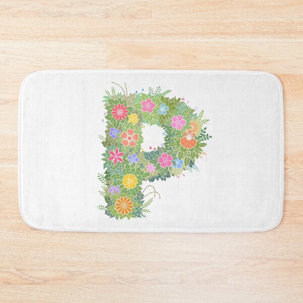 Artikelvorschau, Blumenbuchstabe „P“ WeArePrettierThanFlowers entworfen und verkauft von birthflower.
