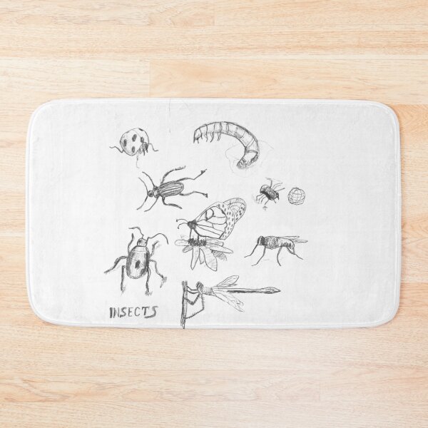 Item preview, Insects Pencil Sketch - Detailed Entomology Artwork designed and sold by Saguiitay.