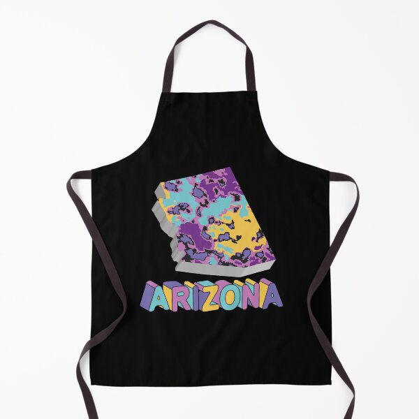 Item preview, Arizona 3D State Abstract Map Art designed and sold by Ayesha Saleem.