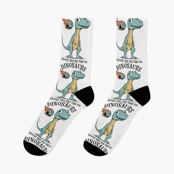 Item preview, Dinosaurs Thought They Had Time Too Funny Earth Day Dino designed and sold by GrandeDuc.
