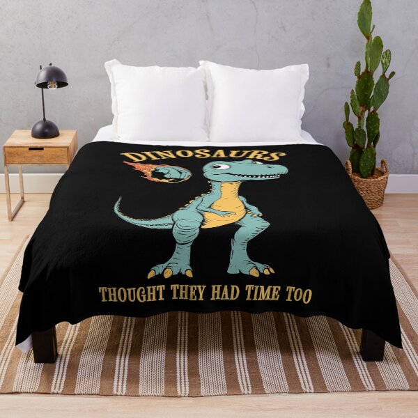 Item preview, Dinosaurs Thought They Had Time Too Funny Earth Day Dino designed and sold by GrandeDuc.