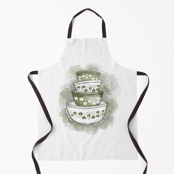 Item preview, Vintage Pyrex Spring Blossom Nesting Bowls designed and sold by thegoodmoonart.