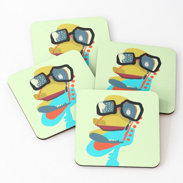 Item preview, 12 OooH WERNER - colorful imaginary digital friend portrait designed and sold by IsaboCreations.