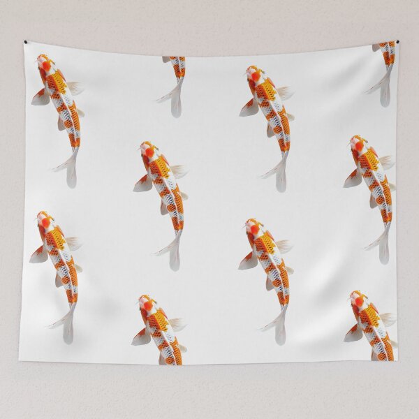Item preview, Koi Fish Still Life Photography Original Digital Photography Orange  Photo Animal Themed Art For Home Nature Decor for Wall Hanging Office designed and sold by 33wolvesdesigns.