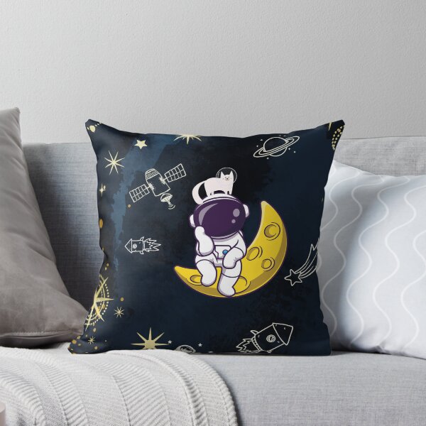 Item preview, Astronaut and Planet cartoon style No.2 designed and sold by DigiArtNDesign.