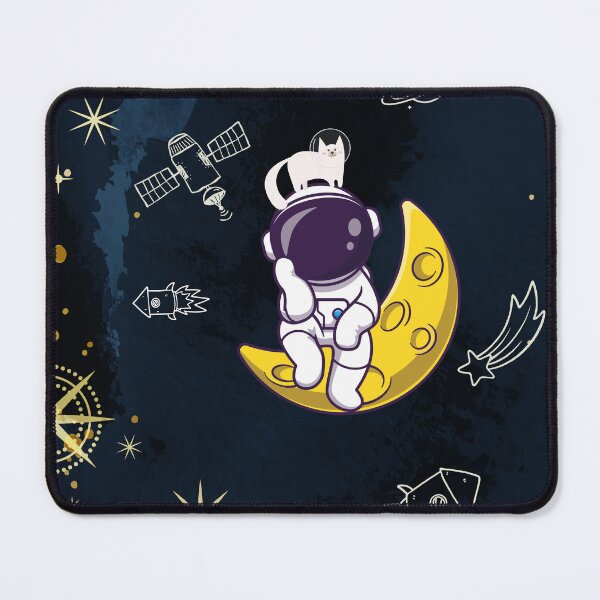 Item preview, Astronaut and Planet cartoon style No.2 designed and sold by DigiArtNDesign.