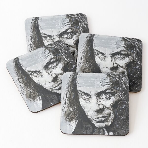 Item preview, Ronnie James Dio painting designed and sold by GalleryKauffeld.