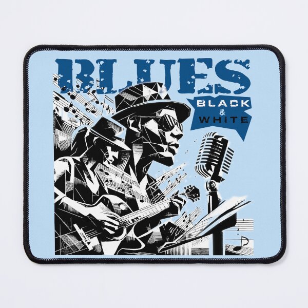 Item preview, blues BLACK & WHITE designed and sold by Cabrasco.