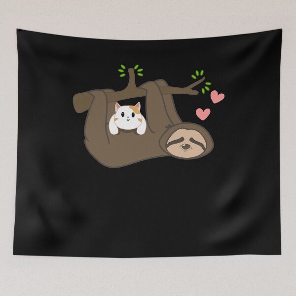 Item preview, Sloth Love Cat designed and sold by Kieran Abbott.