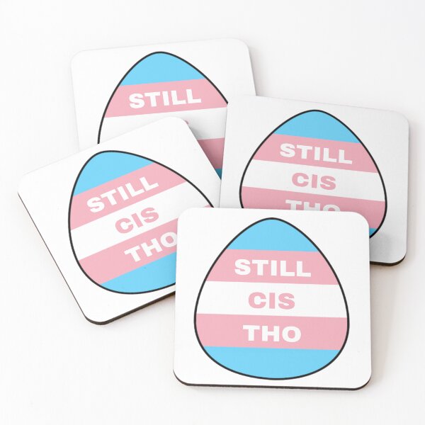 Item preview, Trans Egg Still Cis Tho transgender flag designed and sold by SISSY4SISSIES.