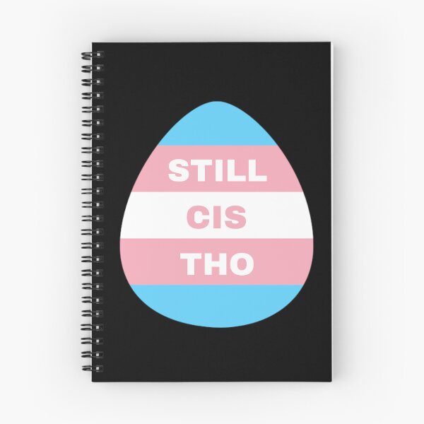 Item preview, Trans Egg Still Cis Tho transgender flag designed and sold by SISSY4SISSIES.