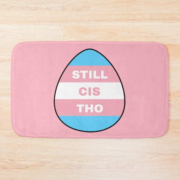 Item preview, Trans Egg Still Cis Tho transgender flag designed and sold by SISSY4SISSIES.
