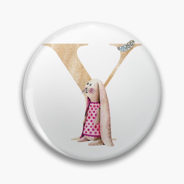 Item preview, Watercolor easter letter Y designed and sold by tapilipa.