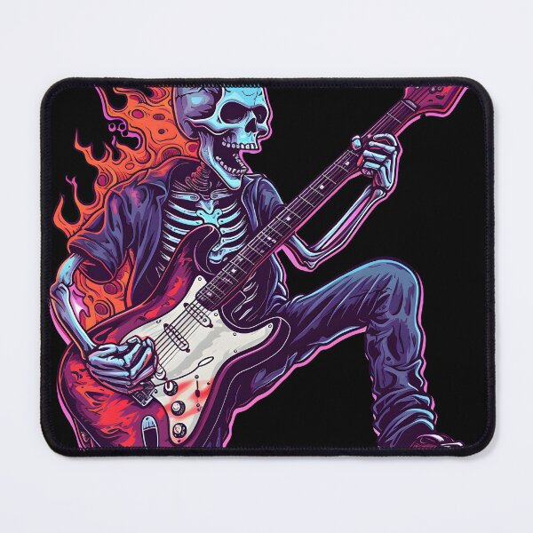 Item preview, Skeleton Guitarist designed and sold by meshhead.