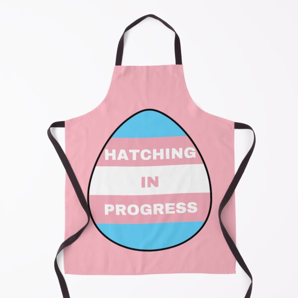 Item preview, Trans Egg Hatching In Progress transgender flag designed and sold by SISSY4SISSIES.
