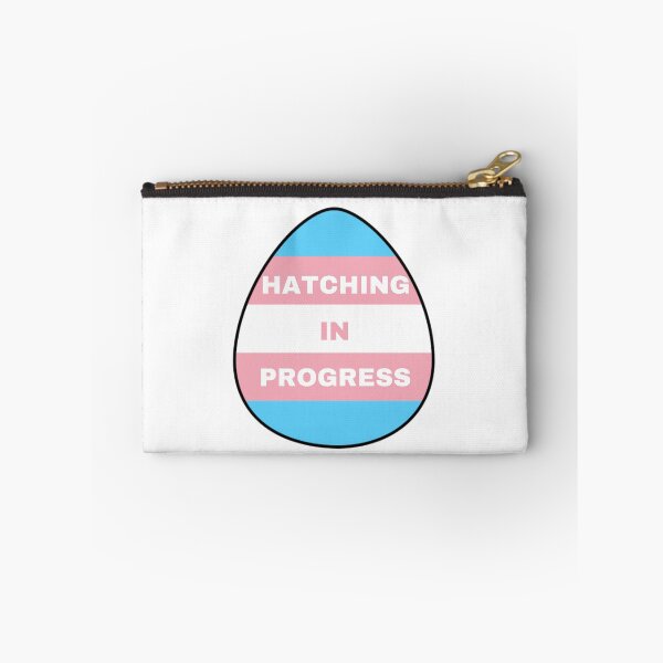 Item preview, Trans Egg Hatching In Progress transgender flag designed and sold by SISSY4SISSIES.