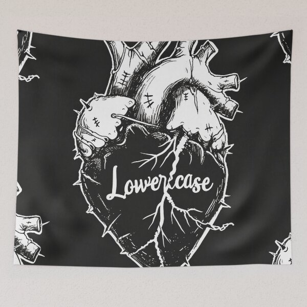Item preview, Lowercase: Dark Quill Retrofuturistic Gothic Aesthetic designed and sold by Piotrek0001.