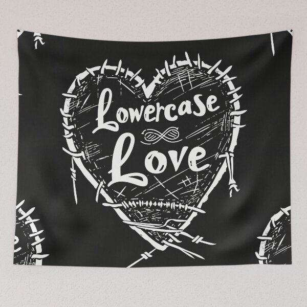 Item preview, Lowercase: Dark Quill Retrofuturistic Gothic Aesthetic designed and sold by Piotrek0001.