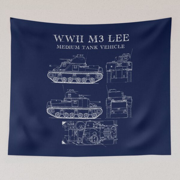 Item preview, Blueprints American Tank World War 2 designed and sold by Blok45.