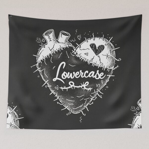 Item preview, Lowercase: Dark Quill Retrofuturistic Gothic Aesthetic designed and sold by Piotrek0001.