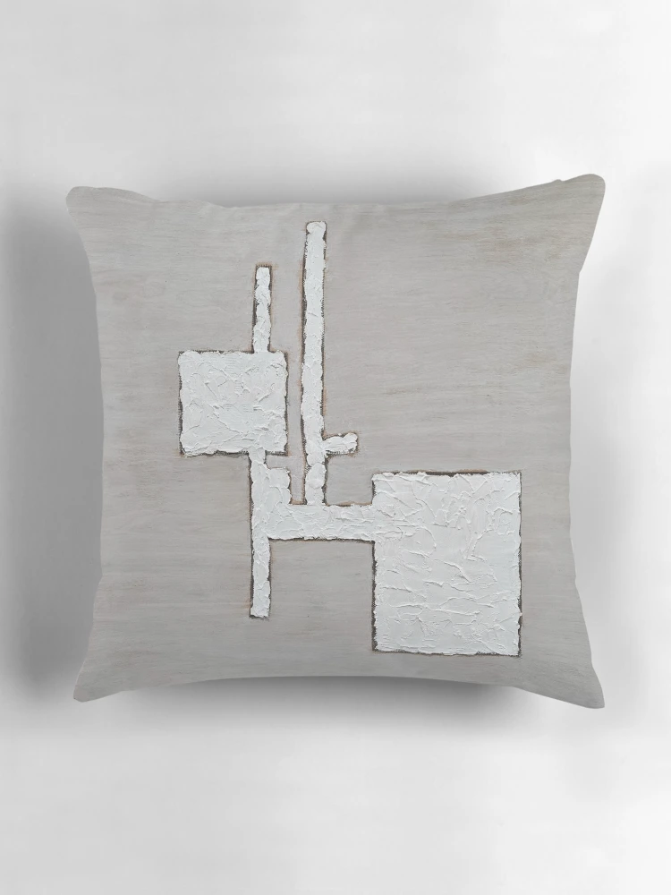 Thumbnail 3 of 4, Pillow, Less is More designed and sold by RudyYoder.