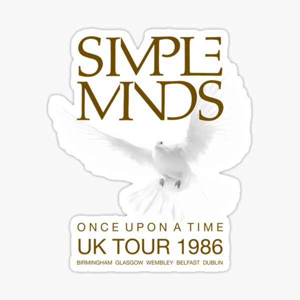 Item preview, Simple Minds Once Upon A Time Uk Tour 1986 designed and sold by Sophascal.