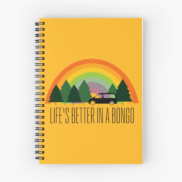 Item preview, Life's better in a bongo, rainbow design designed and sold by LocalOddball.