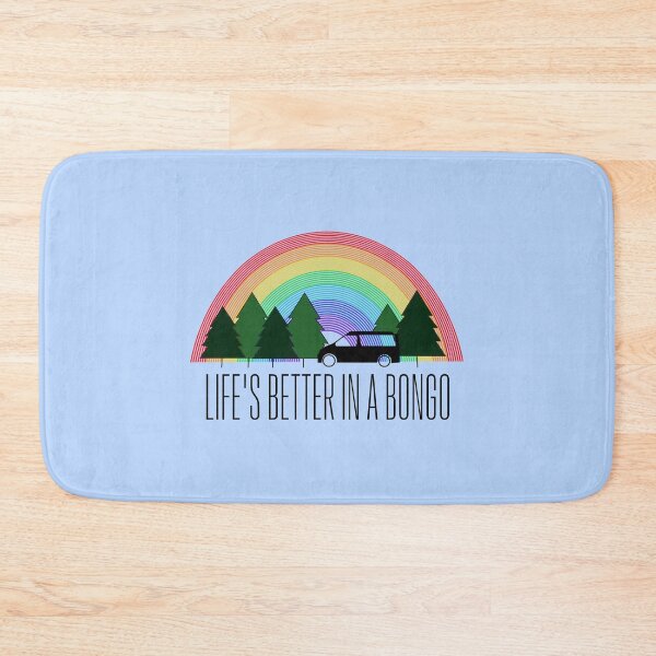Item preview, Life's better in a bongo, rainbow design designed and sold by LocalOddball.