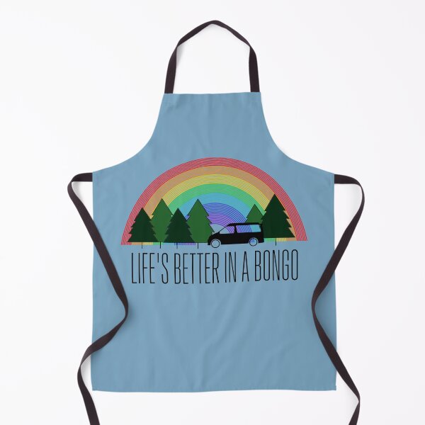 Item preview, Life's better in a bongo, rainbow design designed and sold by LocalOddball.